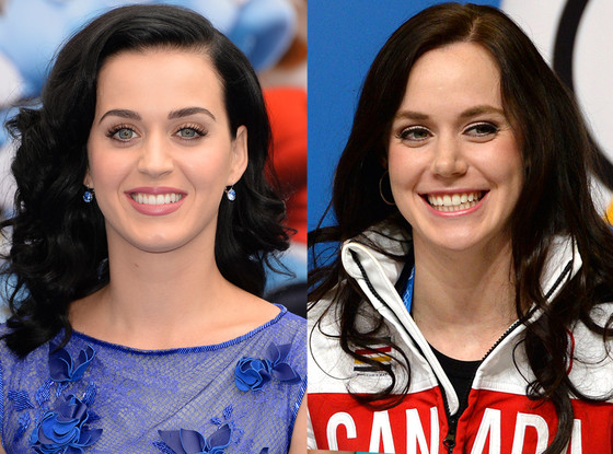Katy Perry, Tessa Virtue Katy Perry, Tessa Virtue